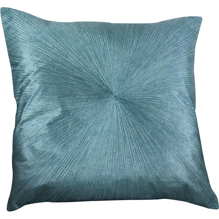 Saro Gemma Design Cotton Throw Pillow