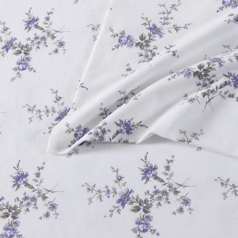 Laura Ashley Laura Ashley Cotton Flannel Cozy Sheet Sets