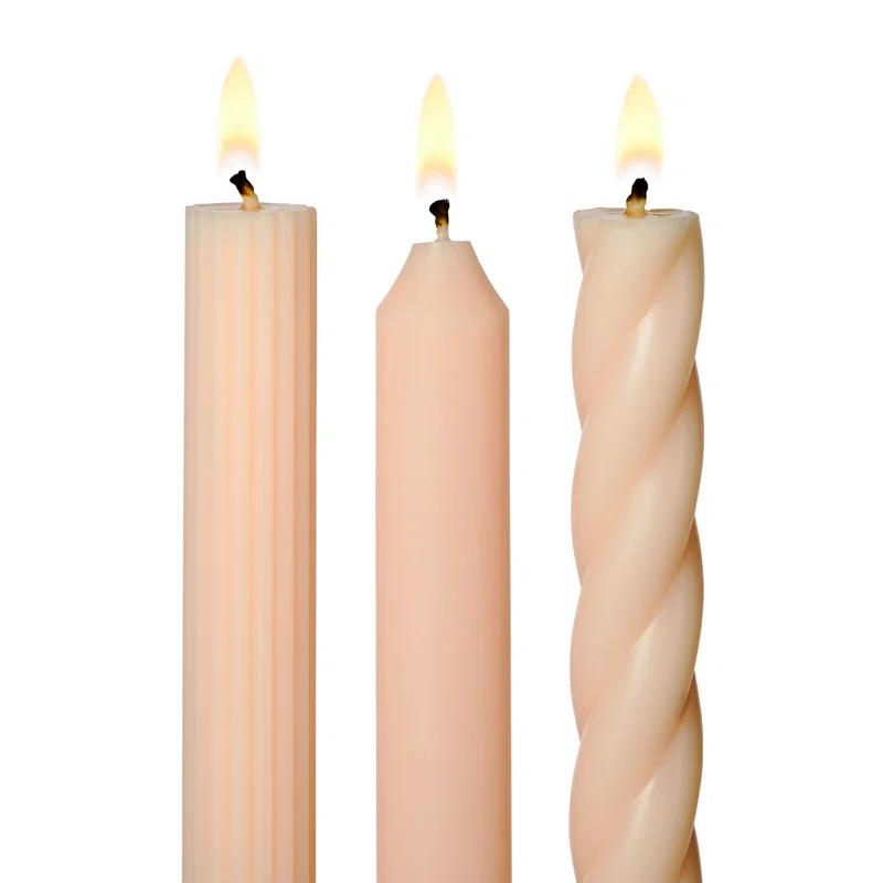 ILLUME Beautifully Done Unfragranced Assorted Tapers 3 Pack
