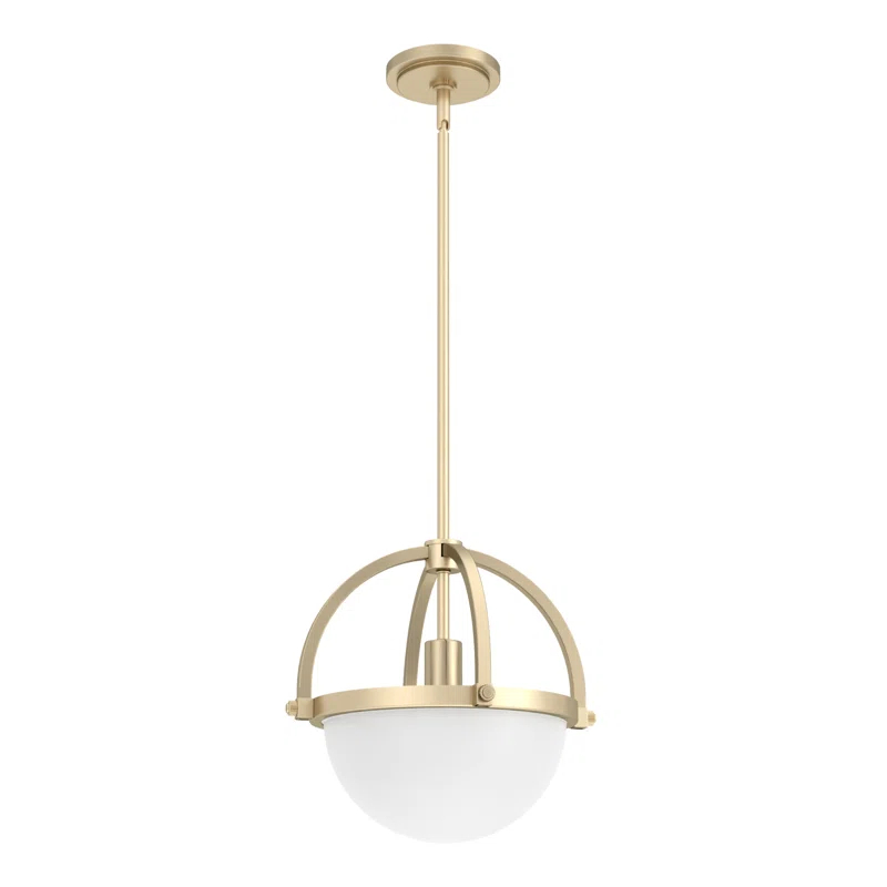 Hunter Fan Wedgefield 1 - Light Shaded Globe Pendant