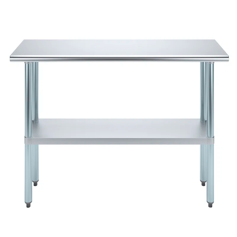 Amgood Stainless Steel Top Workbench
