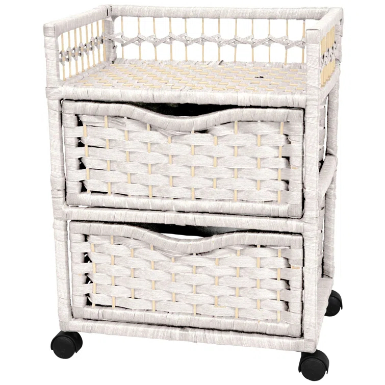 Bay Isle Home™ Aimee 2 Drawer Storage Drawer