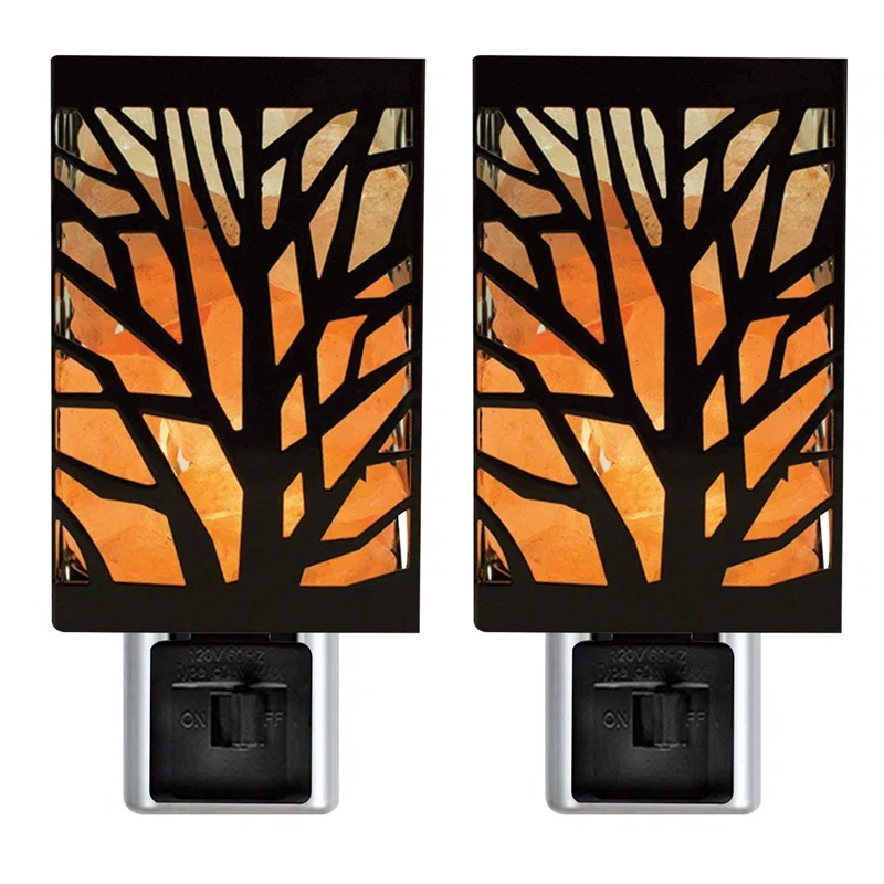 Himalayan Glow Natural Salt Tree 2-Light Night Light