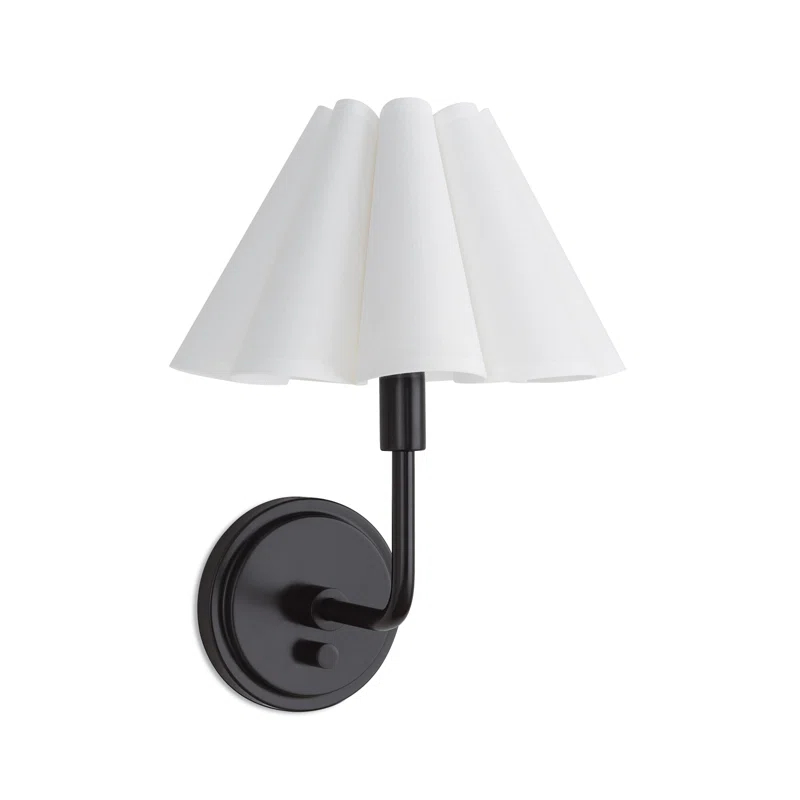 Regina Andrew Polly Sconce Single (Scalloped Shade)