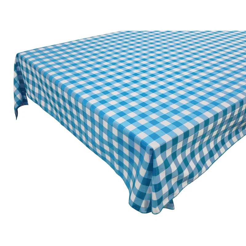Gracie Oaks Gingham Checkered Print Tablecloths