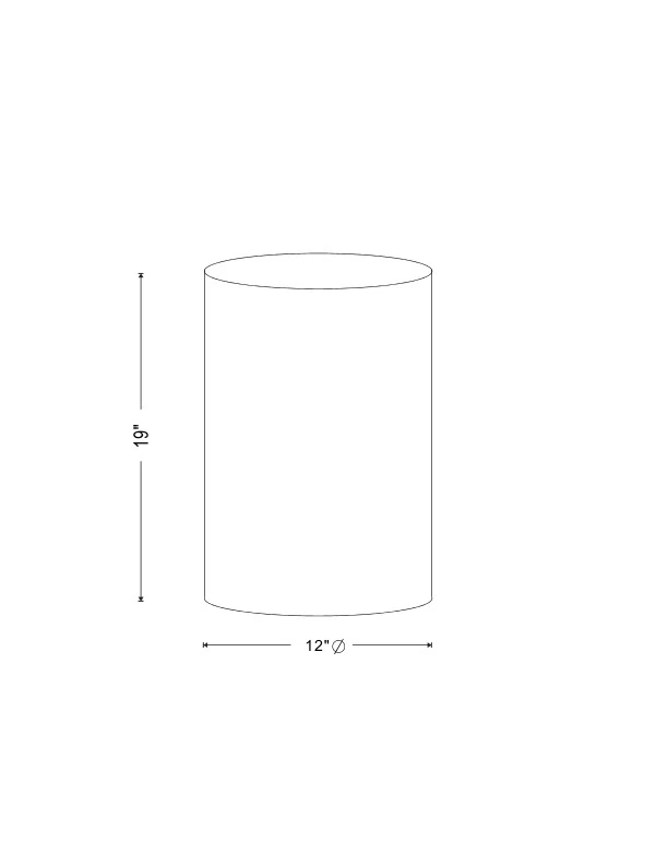 Port 68 Scalamandre Maison Porcelain Accent Stool