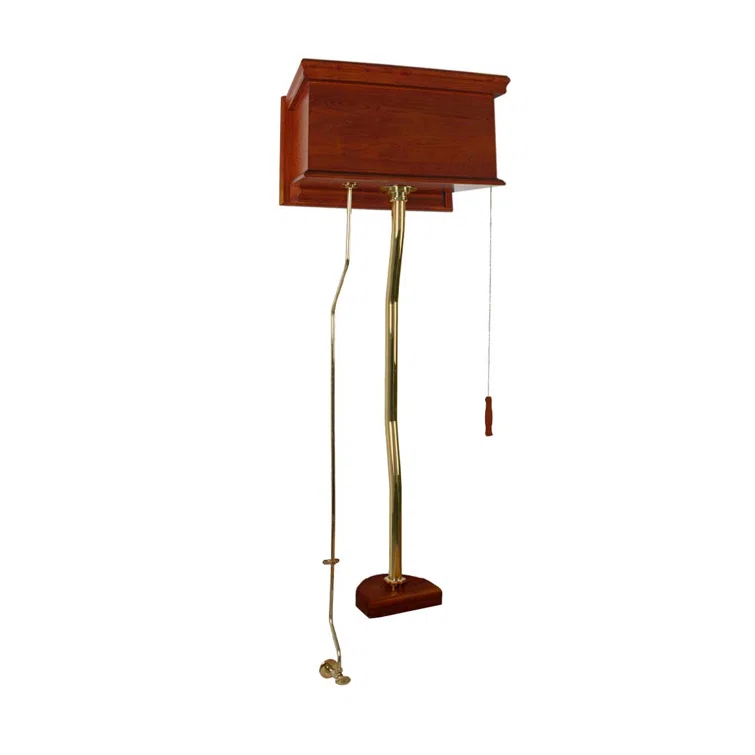 The Renovators Supply Inc. High Tank Pull Chain Toilet Conversion Kit Z-Pipe 21460