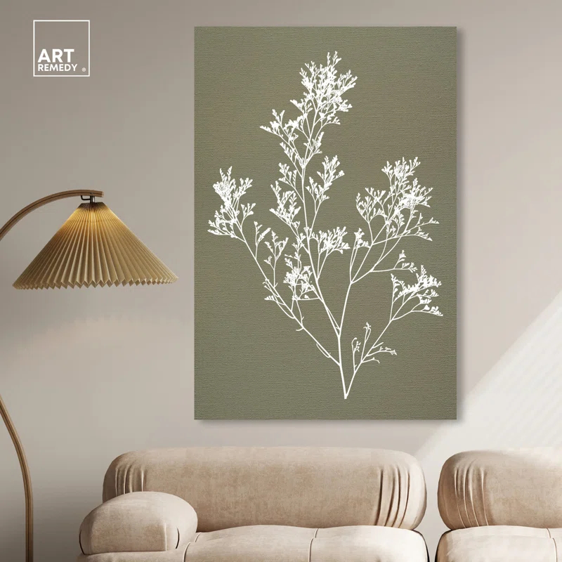 Art Remedy Timeless Leaf I Botanical  Wall Art by Art Remedy