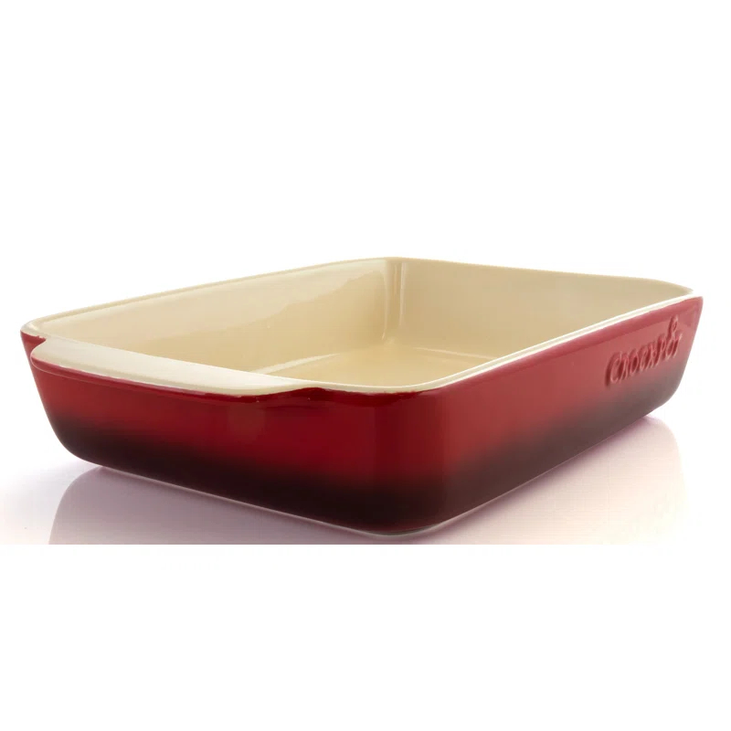 Crock-pot Crock-Pot 4 Qt. Stoneware Rectangle Bake Pan