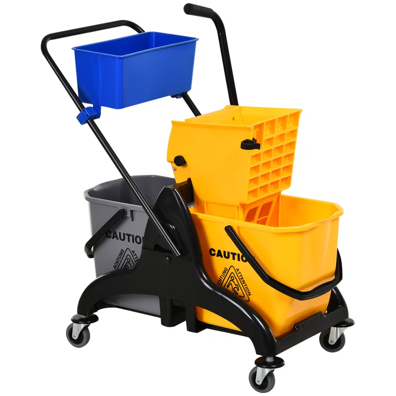 HomCom Mop Bucket Set