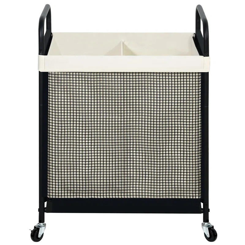 BTERAZ Laundry Hamper, 2-Section