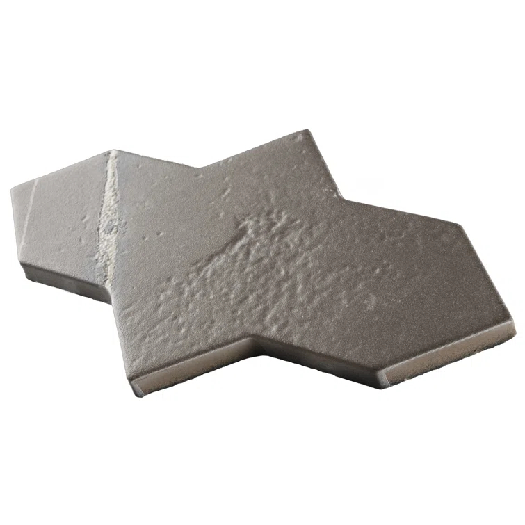 Merola Tile Istanbul Shield Checker 4-3/4 In. X 8-1/4 In. Porcelain Floor And Wall Tile Kit