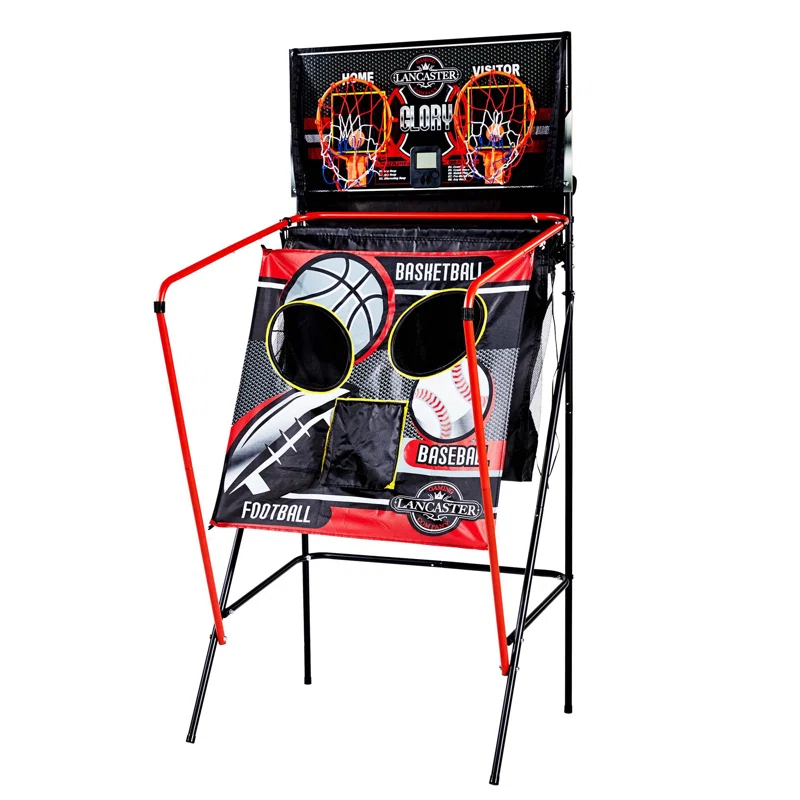 Lancaster Gaming Lancaster Gaming 2 Player Basketball Arcade Game with 3 Games Included