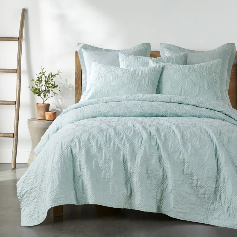 Levtex home Washed Linen Spa Quilt