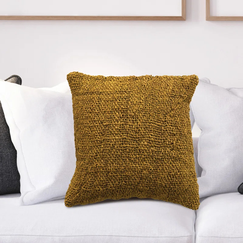 Bloomingville Cotton Blend Throw Pillow
