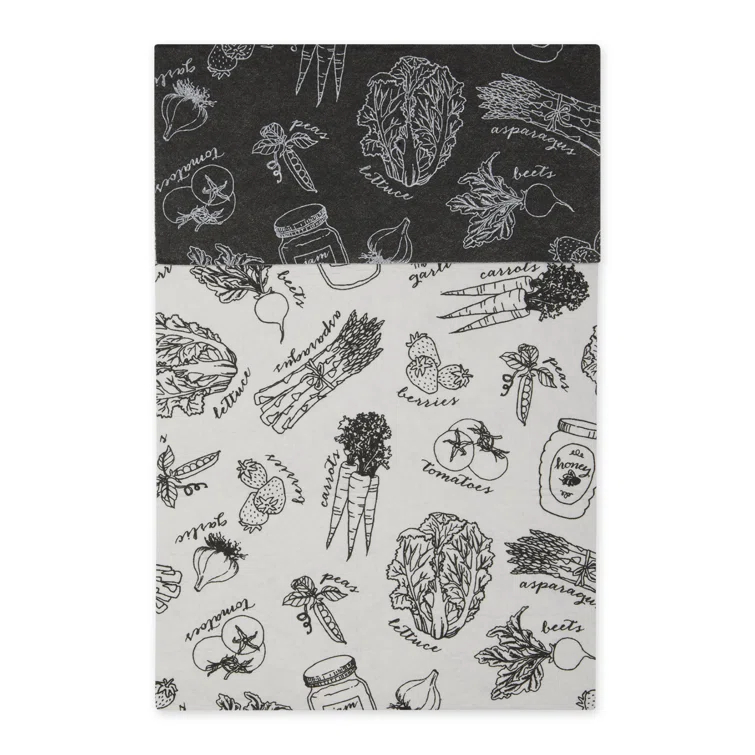 Design Imports Artichoke Market Print Liner (Set of 6)