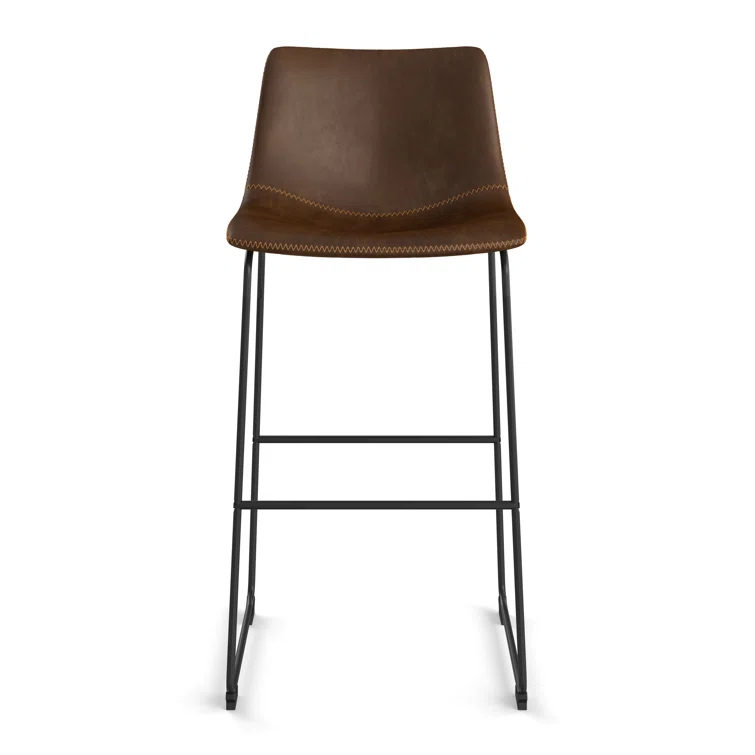 Nia Vegan Leather Bar & Counter Stool (Set of 2)