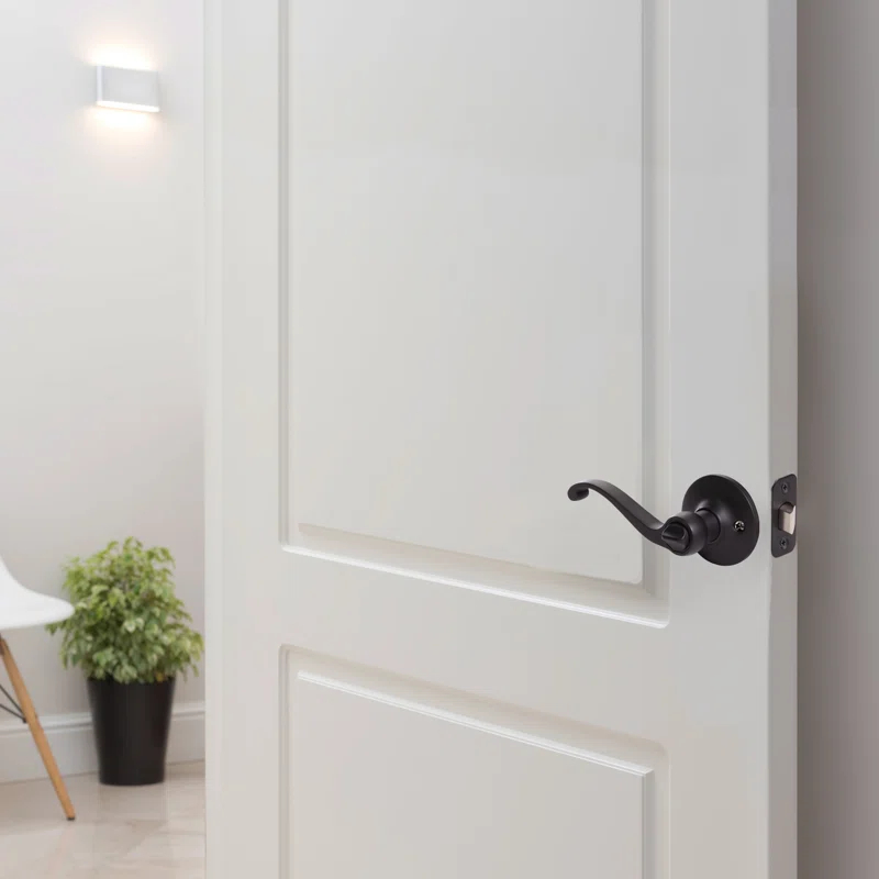 Design House 779223 Scroll Privacy Bed/Bath Door Lever