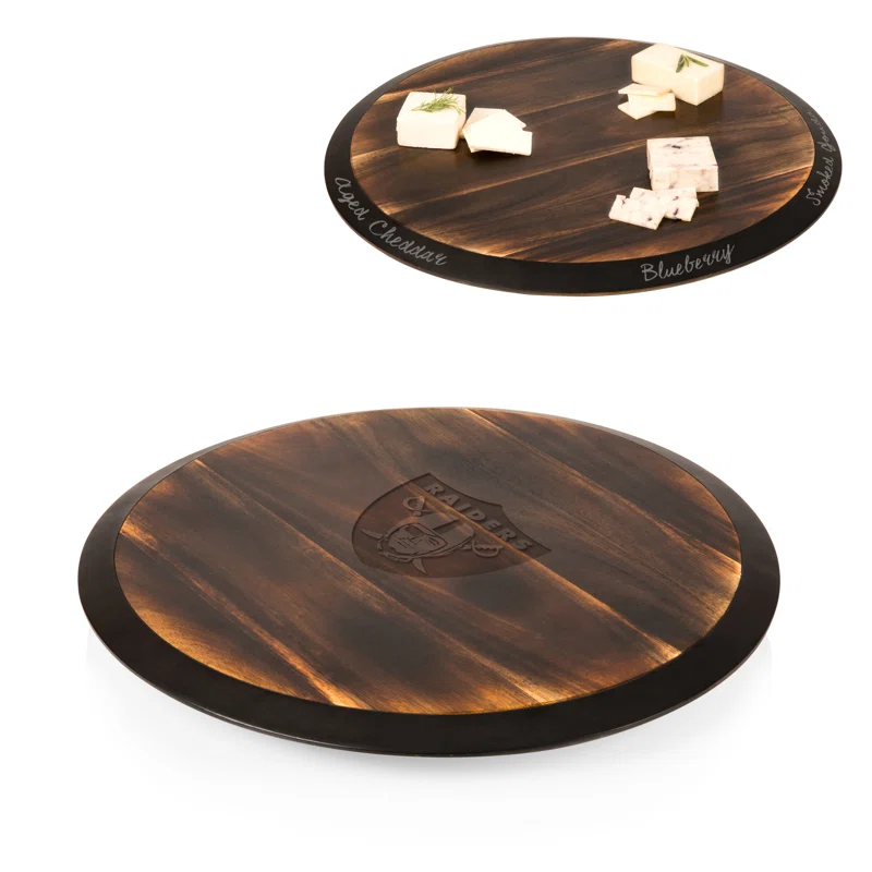 Picnic Time Picnic Time Wood Lazy Susan