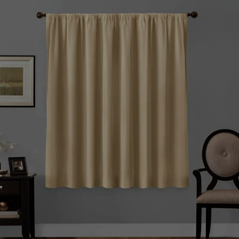 Zenna Home Polyester Curtain Single Panel