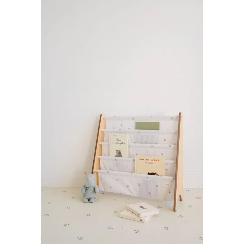3 Sprouts 3 Sprouts - Book Shelf - Kids Book Rack Organizer  - Baby Room Bookcase