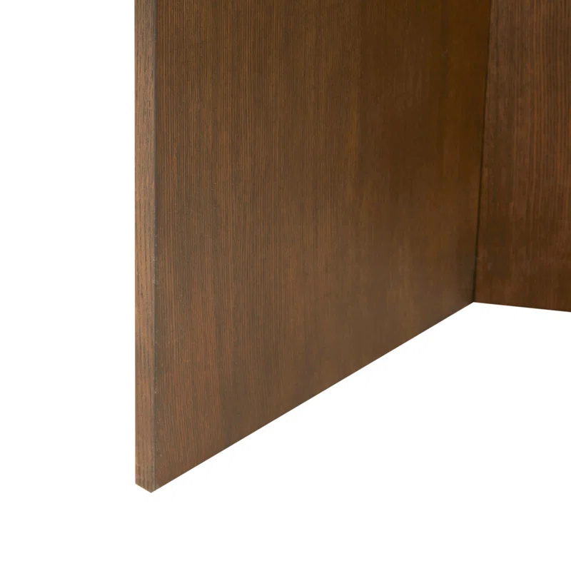 Martha Stewart Martha Stewart Sadie Round Walnut Wood Coffee Table