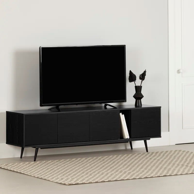 South Shore Mezzy  TV Stand With Doors