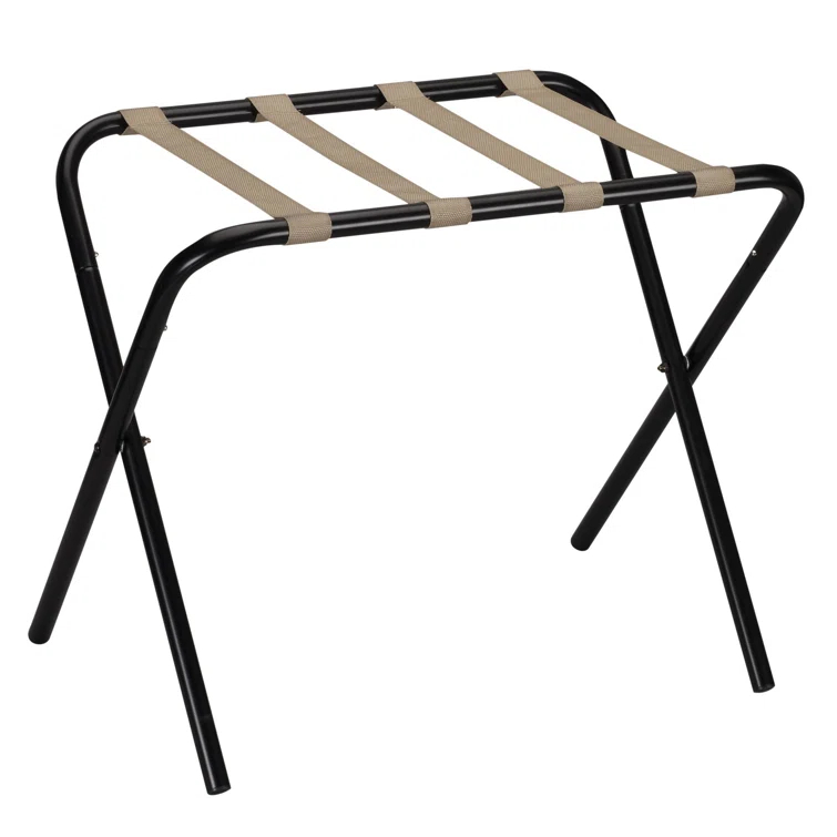 Household Essentials Folding Metal Luggage Rack