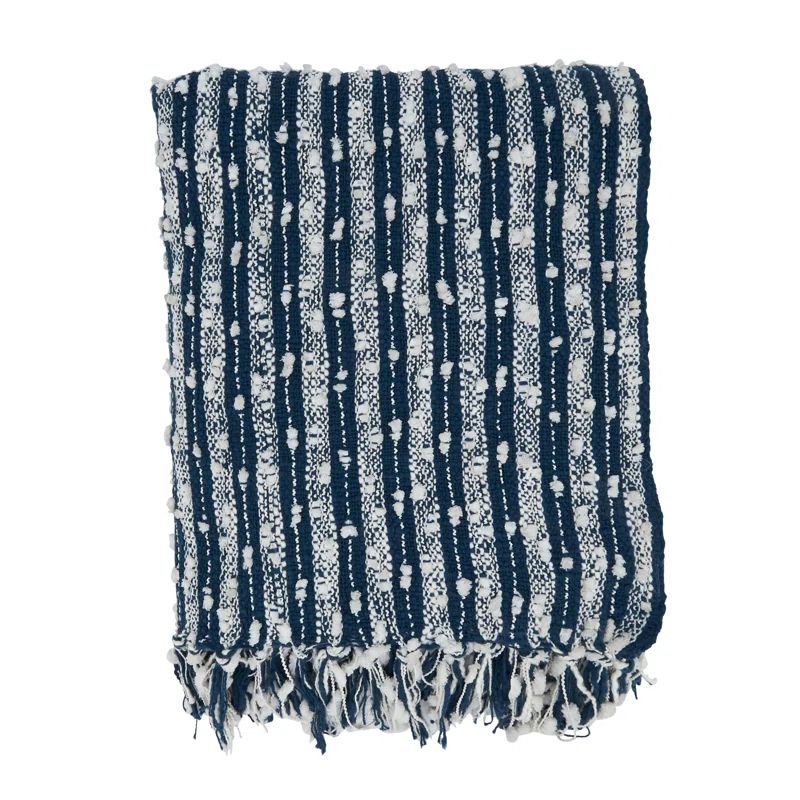 Saro Sevan Collection Hand Woven Throw Blanket