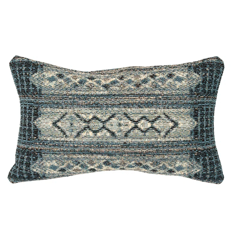 Geometric Indoor/Outdoor Throw Pillow