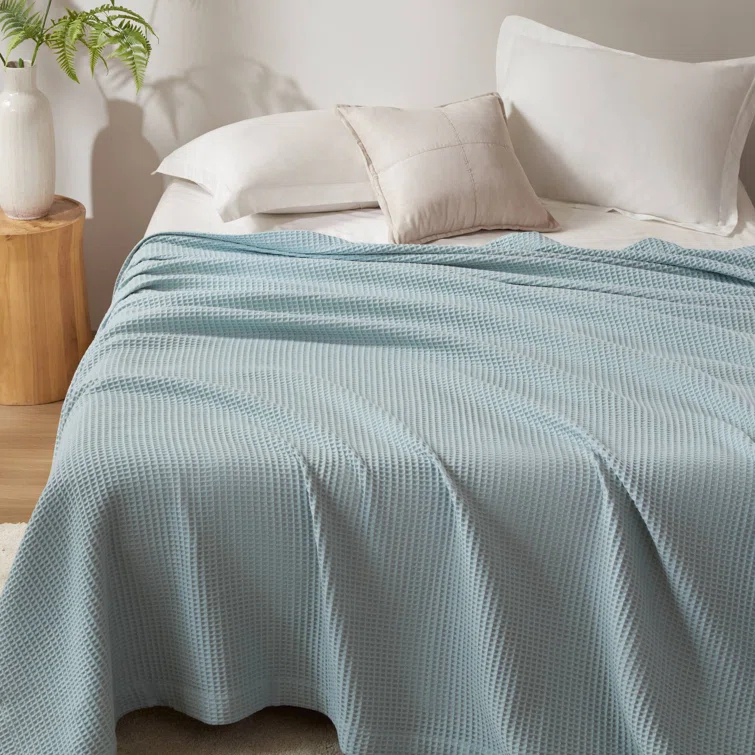 Waffle Weave Cotton Blanket