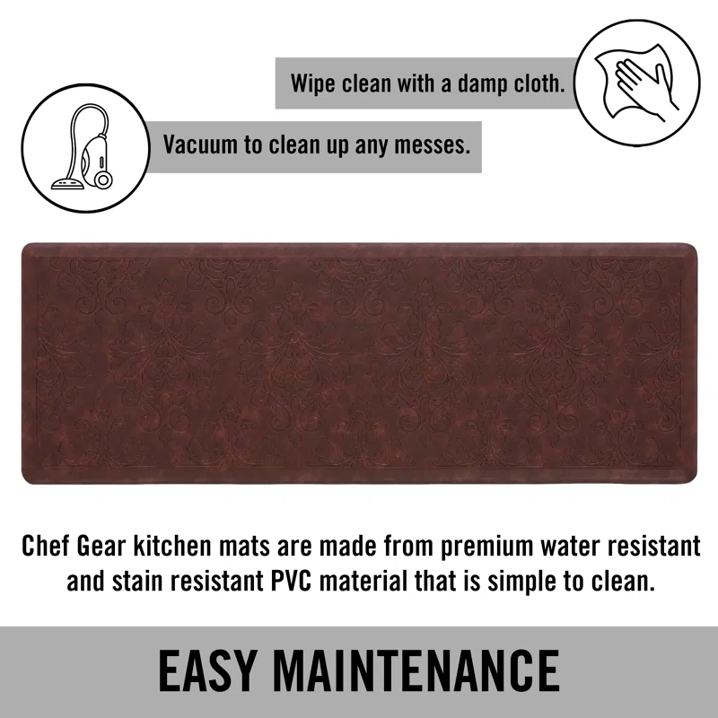 Chef Gear Embossed Soothing Comfort Anti-Fatigue Mat