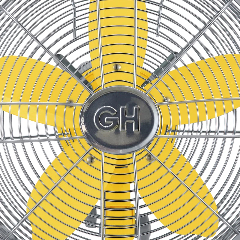 Good Housekeeping Good Housekeeping's All-Metal Retro 3-Speed 12" Oscillating Office Desk Table Fan (Multiple Finishes Available)