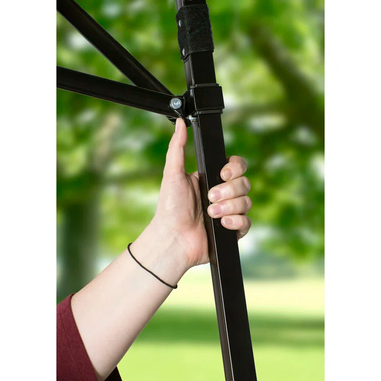 QuikShade Shade Tech 10 Ft. W x 10 Ft. D Steel Pop-Up Canopy