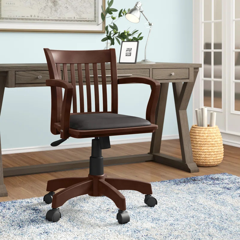 Office Star Products Genevieve Vinyl Bankers Chair