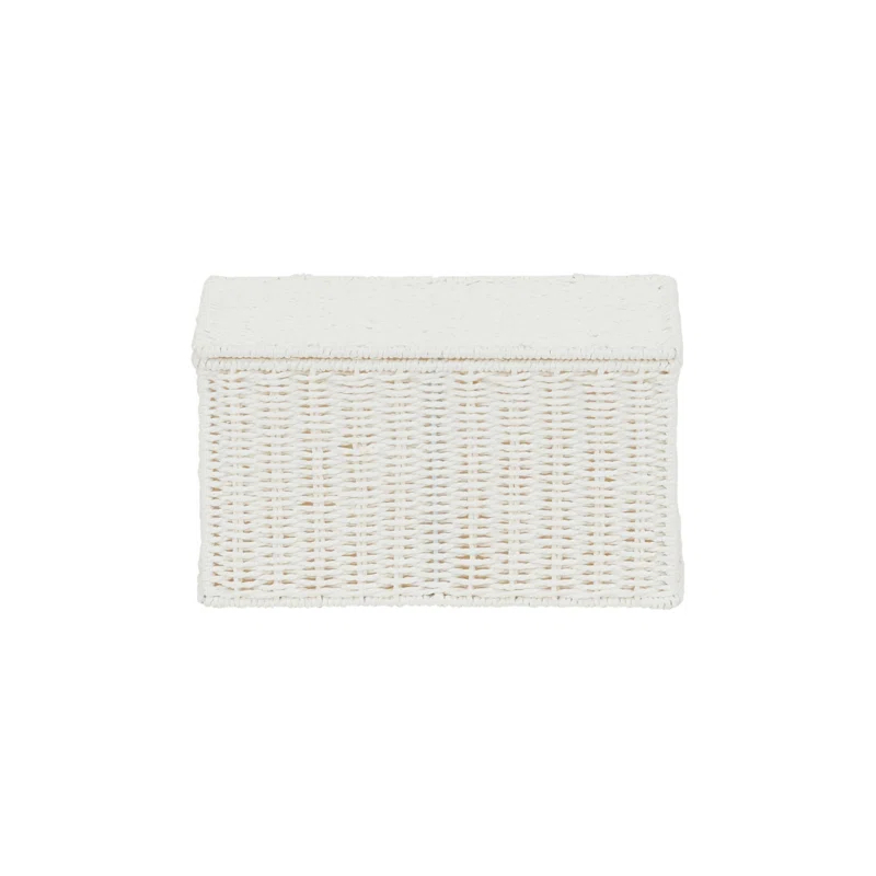 Household Essentials Paper Rope Wicker Box & Reviews | Wayfair
