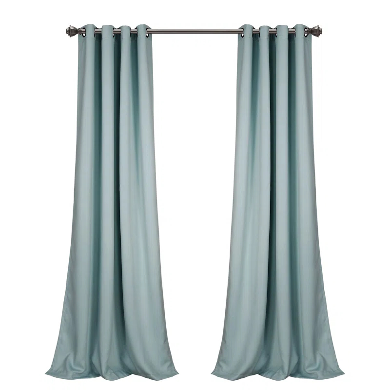 Torre & Tagus Insulated Polyester Blackout Curtain Pair (Set of 2)