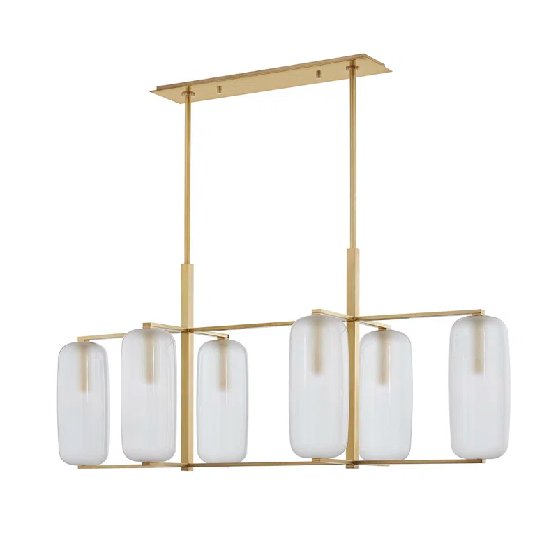 Jerry Chandelier - Brass / 6 Light