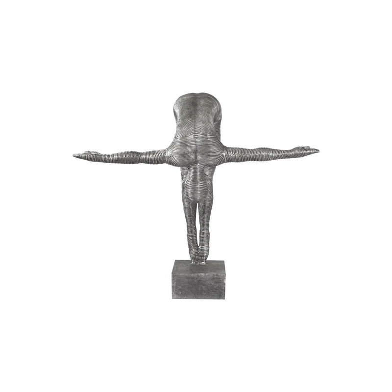 Aluminum Diving Statue