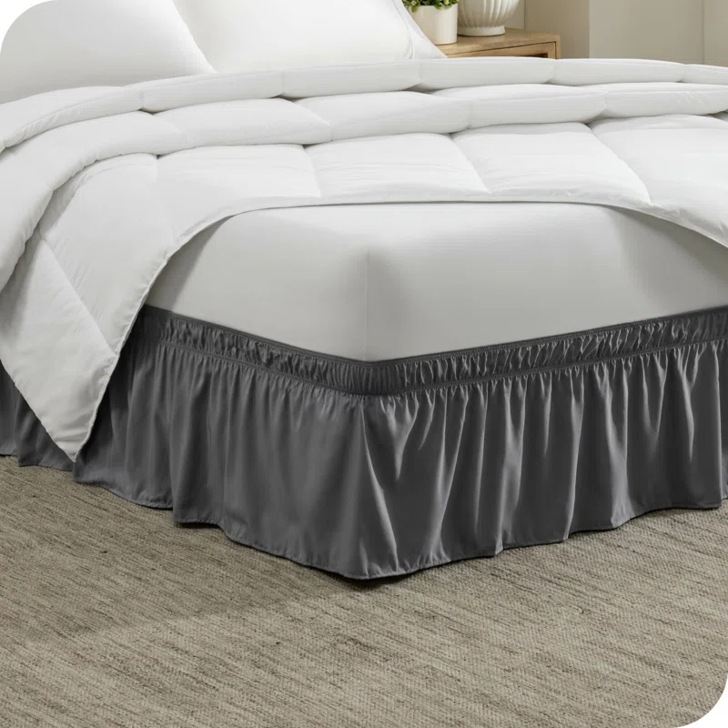 Ruffled Wrap Around Bed Skirt