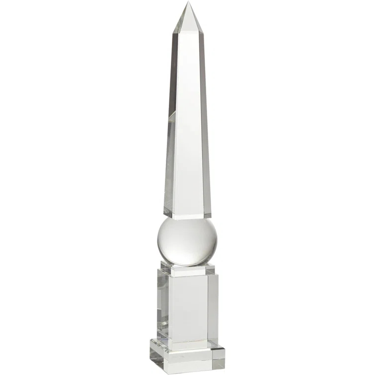 Global Views Crystal Obelisk-Tall
