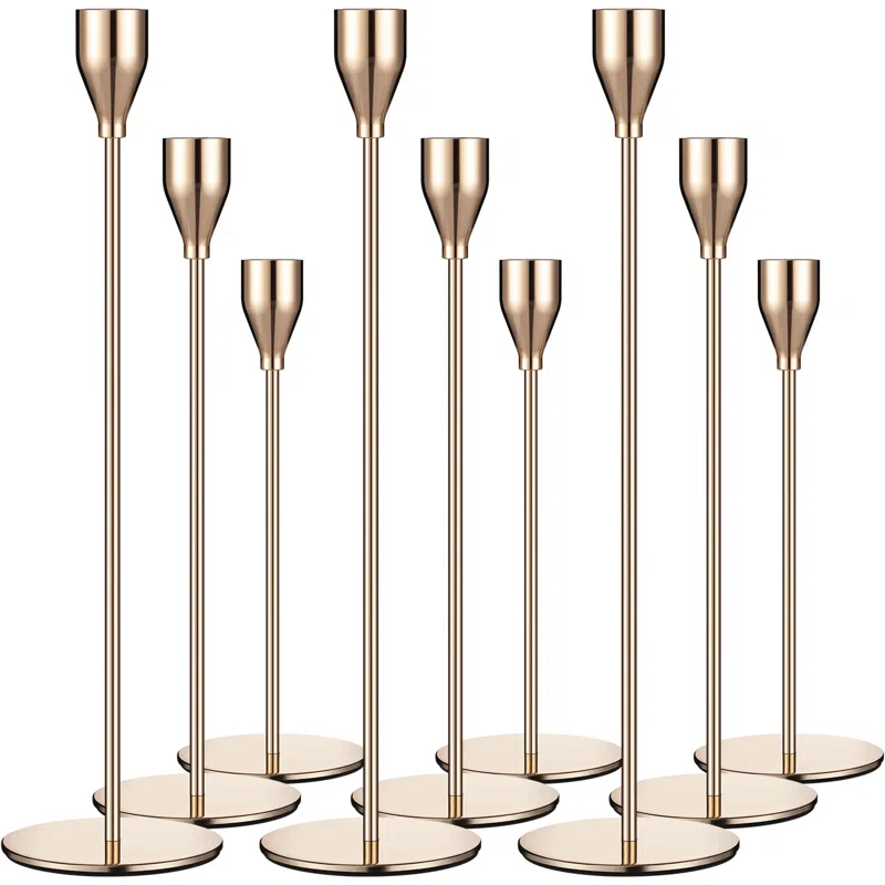 Set Of 9 Candle Holders Candlestick Holder