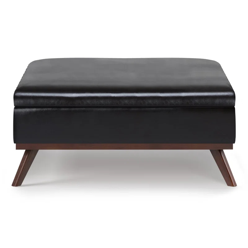 Owen Faux Leather Ottoman