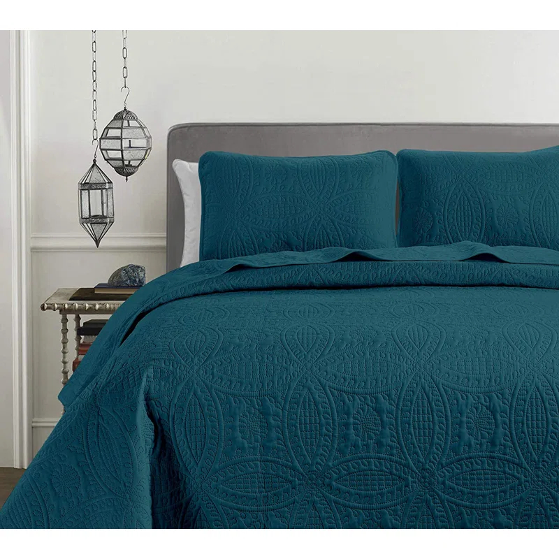 Austin Standard Geometric Shapes Coverlet Set