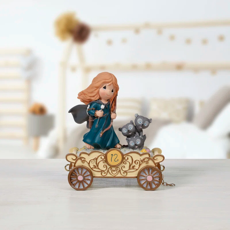Precious Moments Disney Fulfill Your Dreams, Precious Moments Disney Birthday Princess Parade Figurine, Age 12
