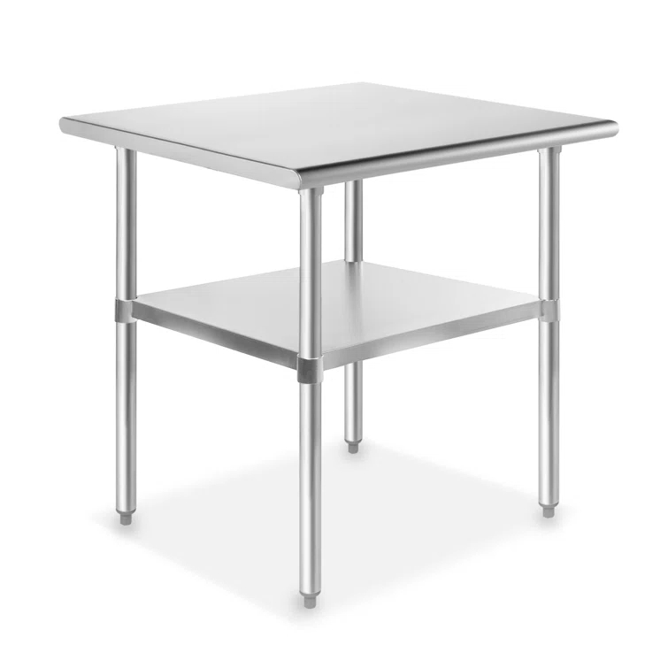 Amgood 30 in. x 24 in. Stainless Steel Table