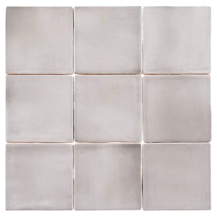 Andova Fion 4-in. Mediterranean-Inspired Glossy Ceramic Wall Tile