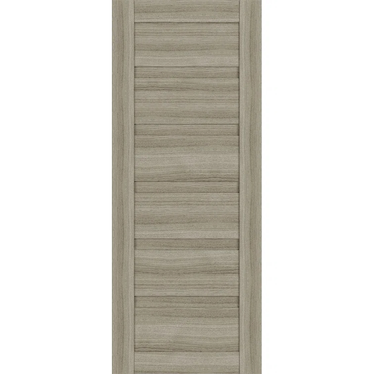 Belldinni Louver Solid + Manufactured Wood Paneled Slab Door