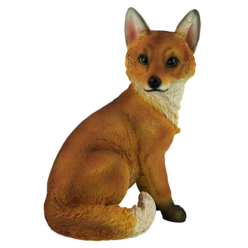 Design Toscano Woodie, the Woodland Fox Garden Statue