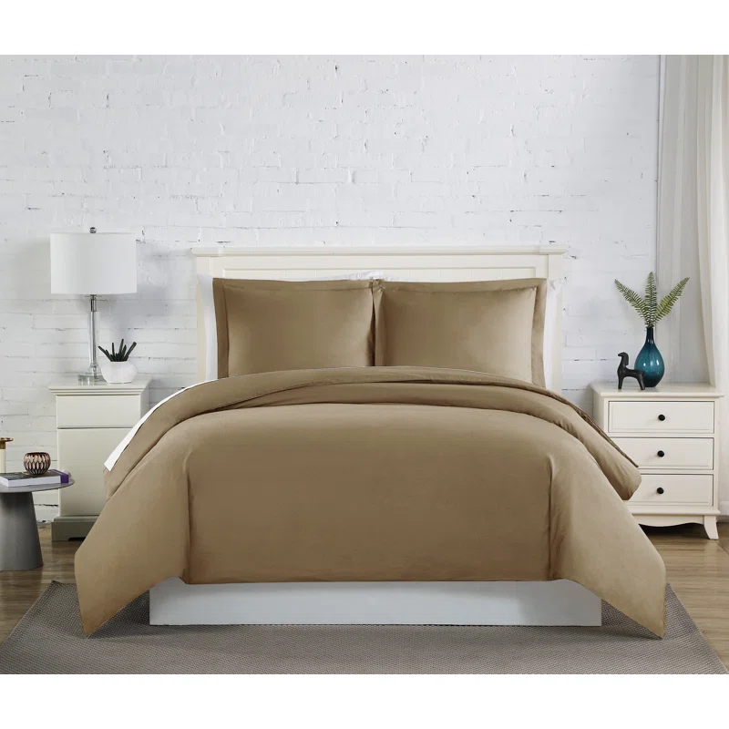 SouthShore Fine Linens Southshore Fine Linens Microfiber Duvet Cover Set with shams